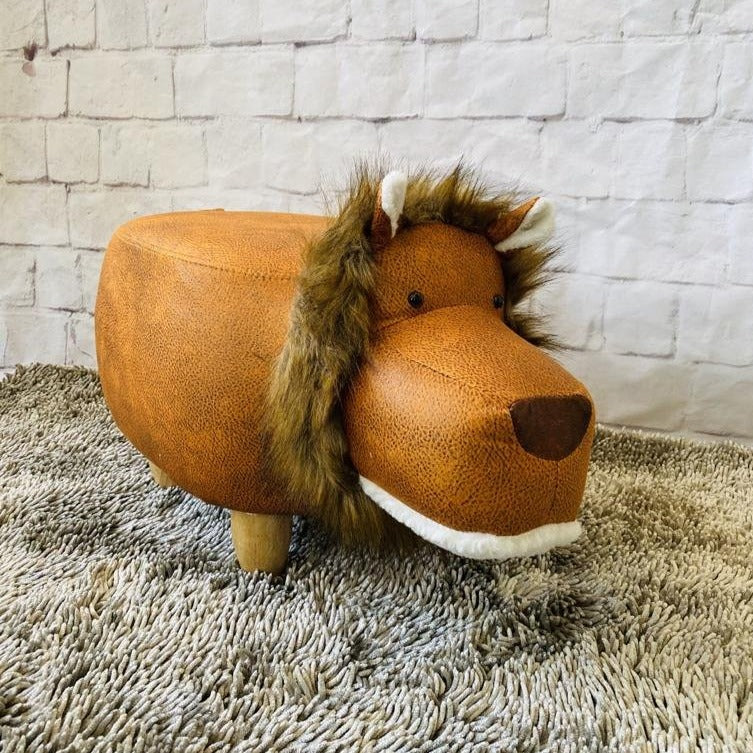 Lion Footstool (Ottoman)