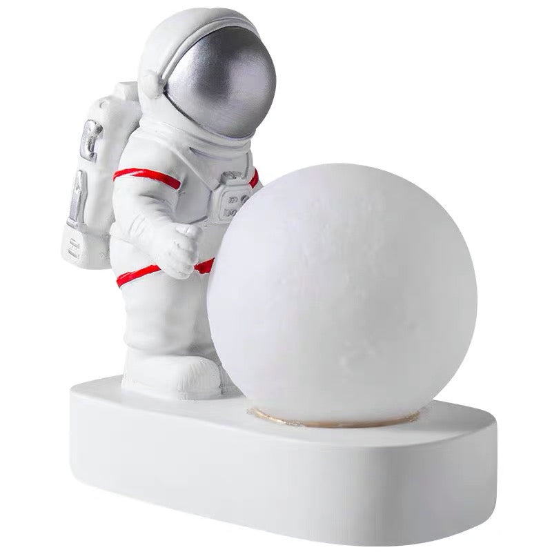 Astronaut Moon Lamp