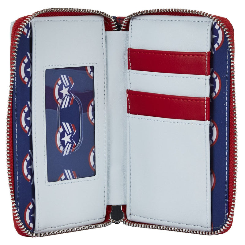 The Falcon and the Winter Soldier - Captain America Zip Around Purse
