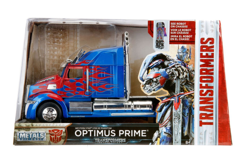 Transformers 5: The Last Knight - Optimus Prime Western Star 1:24 Hollywood Ride