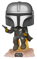 Star Wars: The Mandalorian - The Mandalorian Flying US Exclusive Pop! Vinyl [RS]