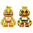 Five Nights at Freddy's - Nightmare Chica & Toy Chica Snaps! Figure 2-Pack
