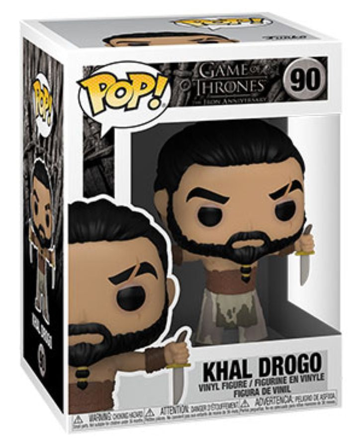 A Game of Thrones - Khal Drogo with Daggers Pop! Vinyl