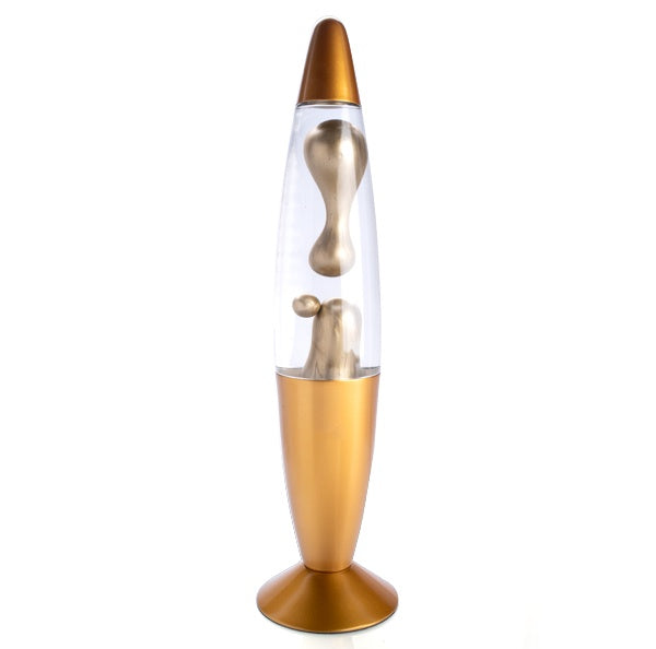 Gold Metallic Magma Motion Lamp