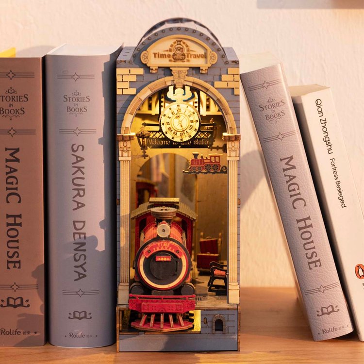 Robotime Rolife DIY Book Nook Time Travel