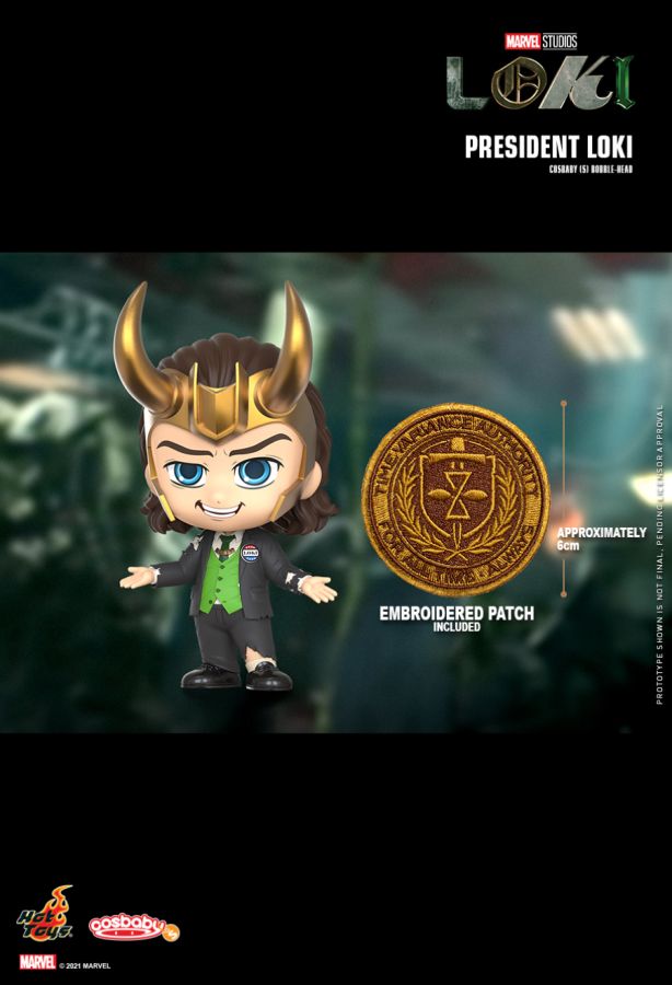 Loki - President Loki Cosbaby with Patch