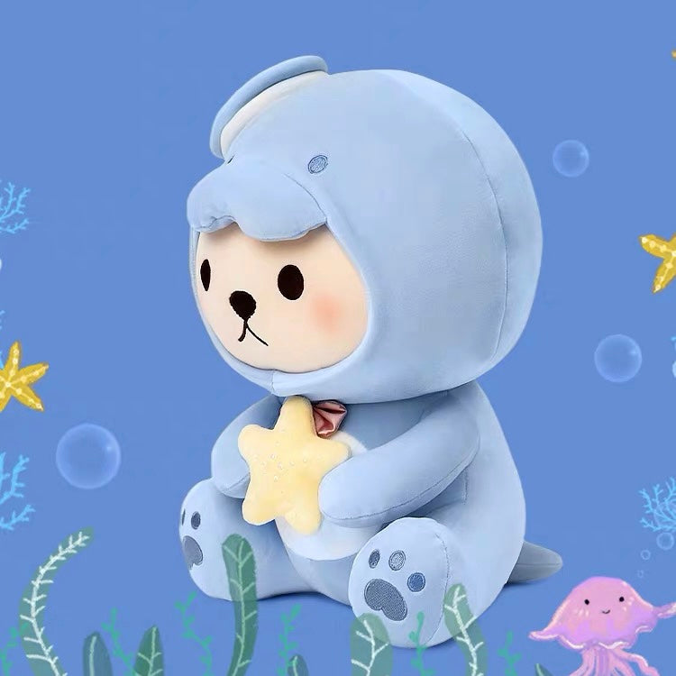 Sailor Dolphin Teddy Bear Plush - 45cm