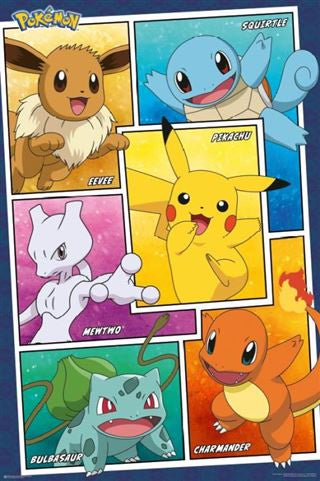 Pokemon - Poster - Panels