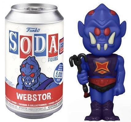 Masters of the Universe - Webstor (with chase) Vinyl Soda FUNKON SD21