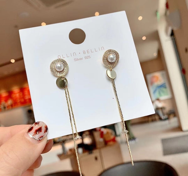 Ora Gold Drop Earrings (70886YZ)