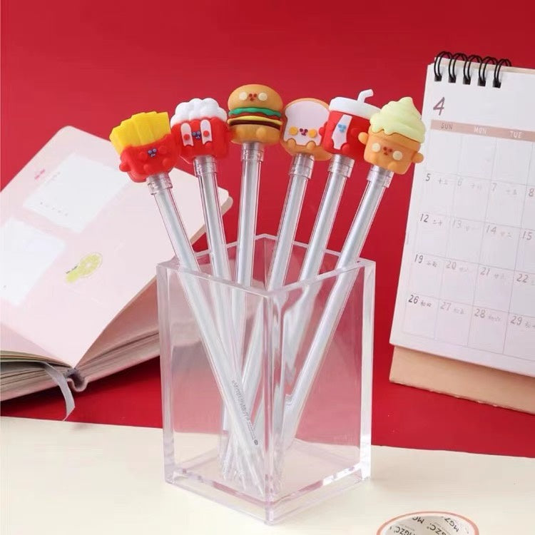 Fast Food Gel Pen - Assorted