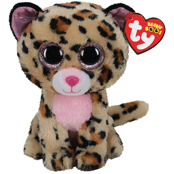 Beanie Boos Medium Livvie Leopard