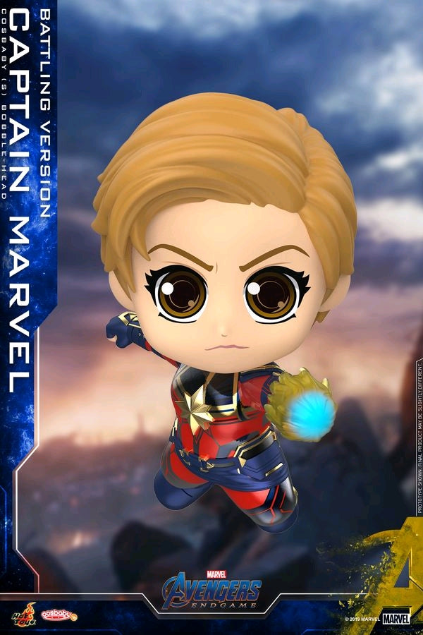 Avengers 4: Endgame - Captain Marvel Battling Cosbaby