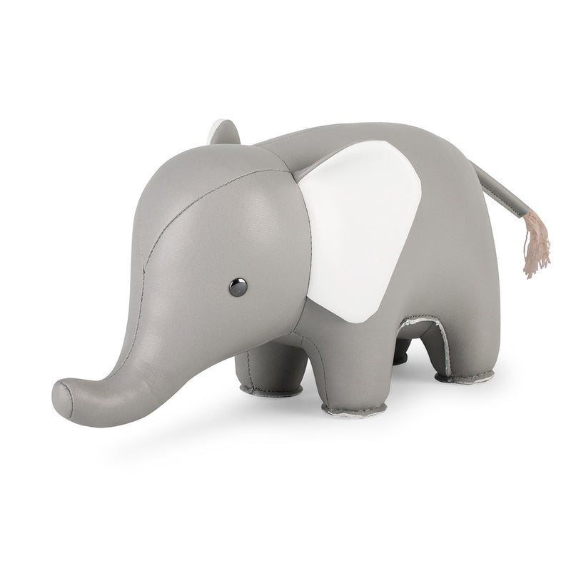 Elephant Bookend -  Gray