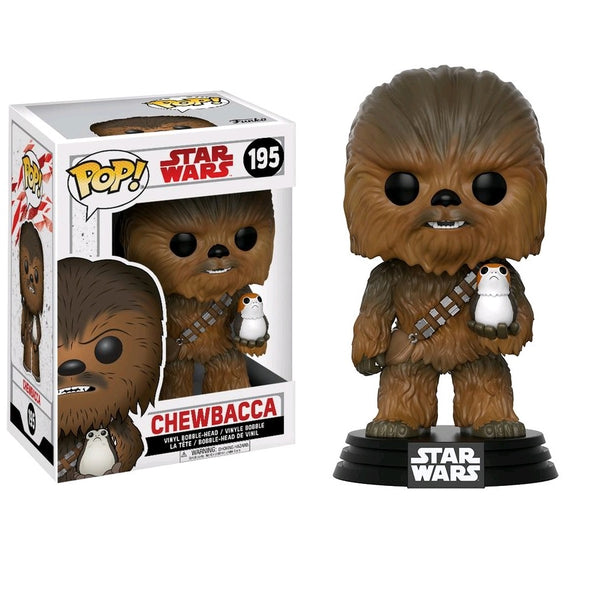 Star Wars - Chewbacca with Porg Episode VIII US Exclusive Pop! Vinyl