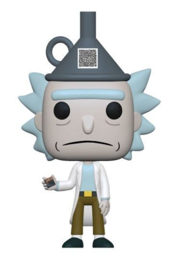 Rick and Morty - Rick with Funnel Hat US Exclusive Pop! Vinyl [RS]