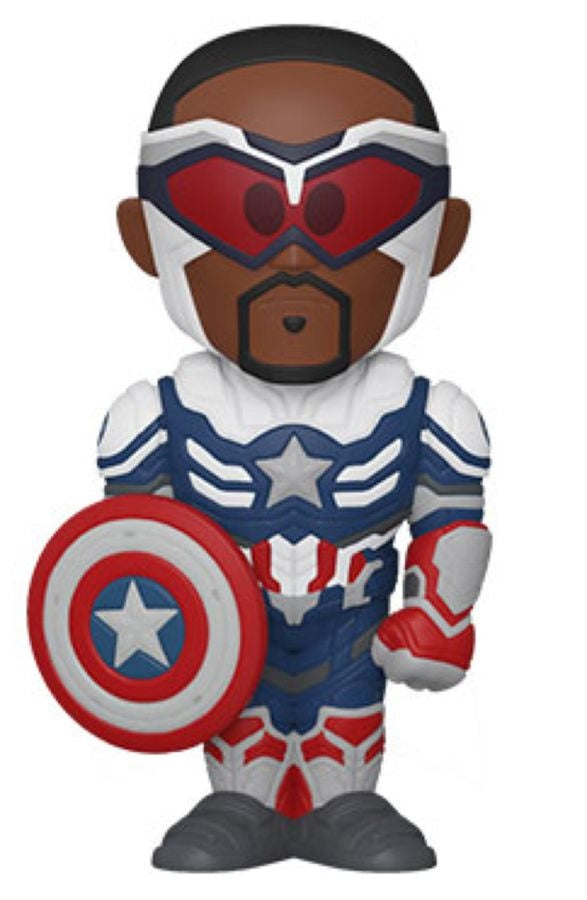 The Falcon and the Winter Soldier - Captain America (with chase) Vinyl Soda