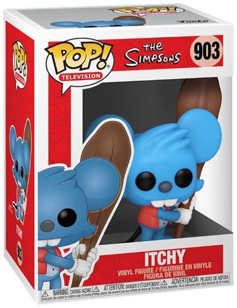 The Simpsons - Itchy Pop! Vinyl