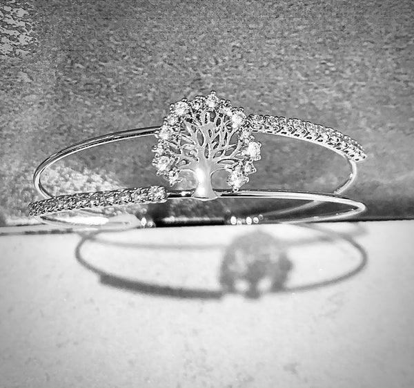Willow Tree Crystal Bangle
