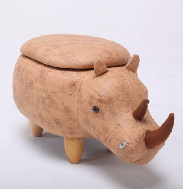 Rhinoceros Footstool (ottoman)(HLD/RHINO)