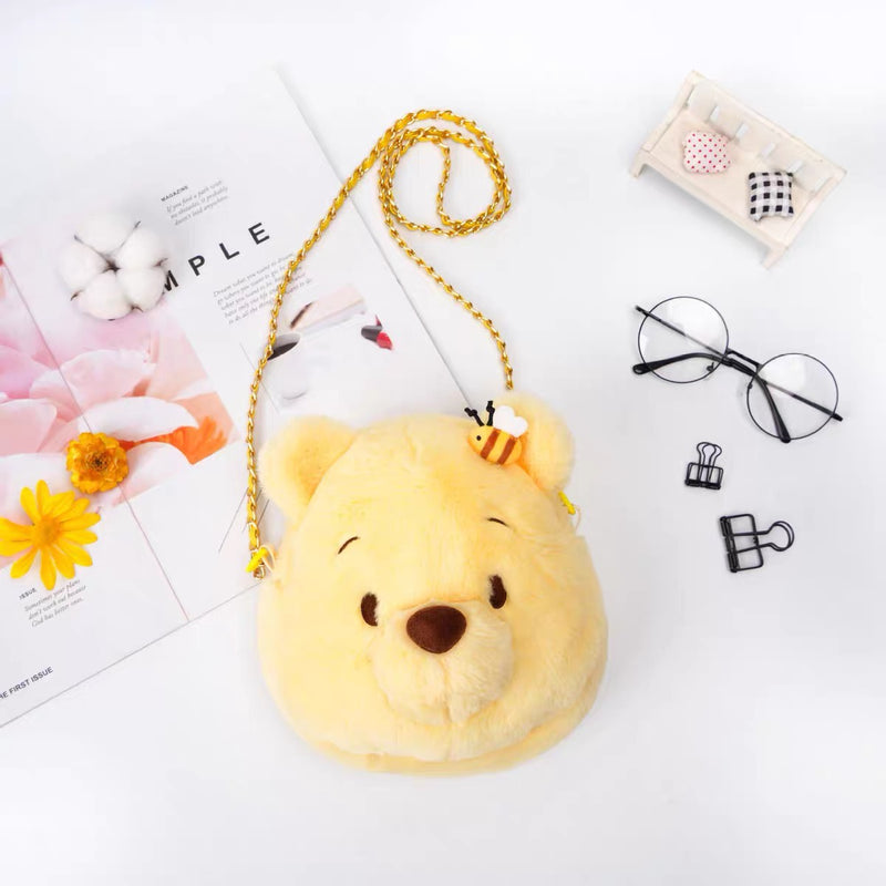 Winnie the Pooh - Pooh Plush Crossbody Chain Bag