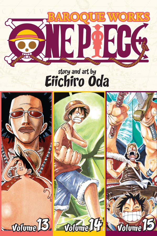 Manga - One Piece (Omnibus Edition), Vol. 13, 14, & 15