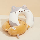 Cute Cat Travel Cushion