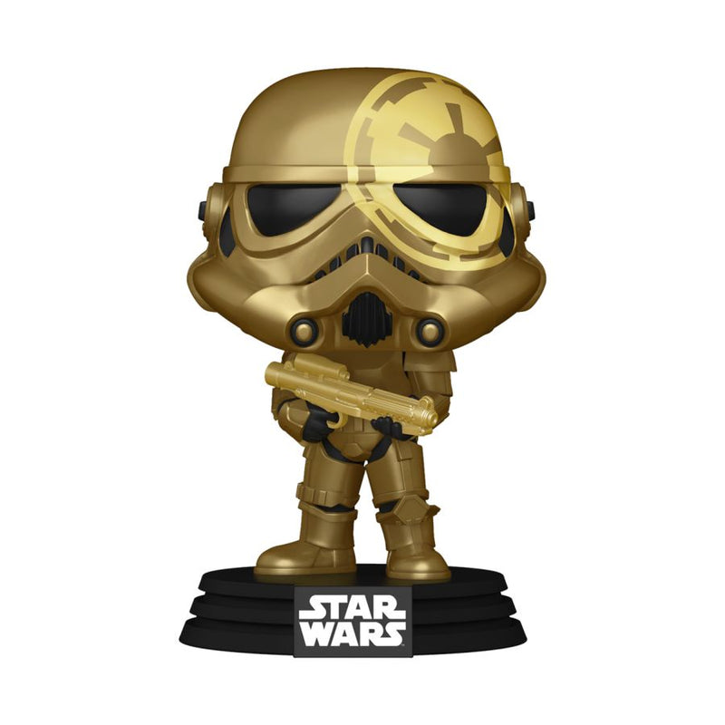 Star Wars - Stormtrooper Gold WC21 US Exclusive Pop! Vinyl [RS]