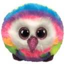 TY Puffies Owen Rainbow Owl