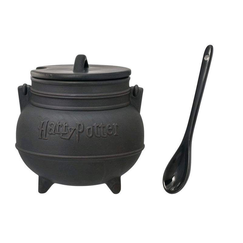 Harry Potter - Cauldron Soup Mug with Lid and Spoon | Minitopia
