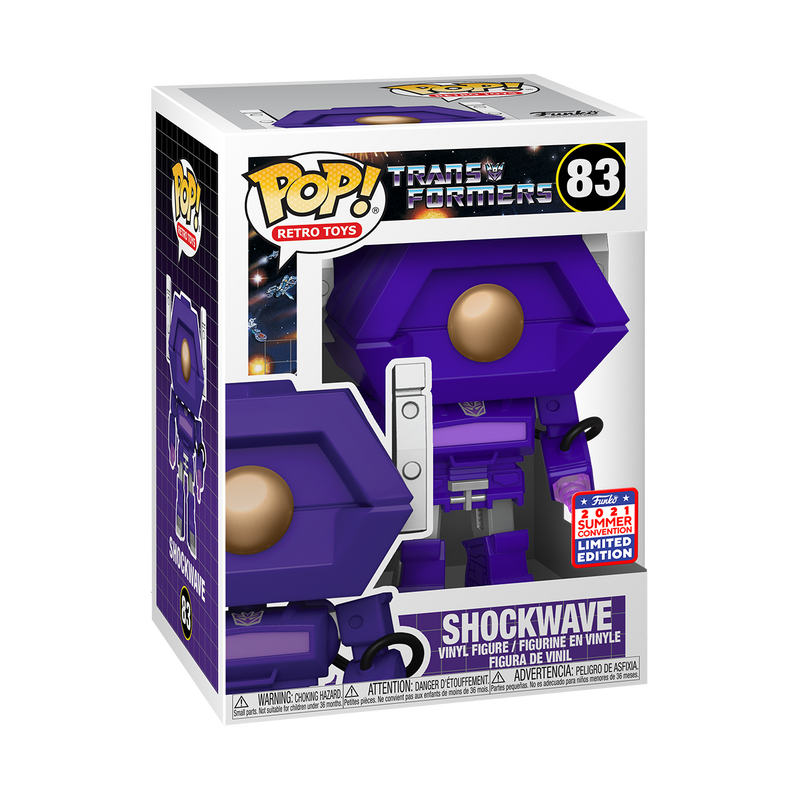 Transformers - Shockwave Pop! Vinyl FUNKON SD21