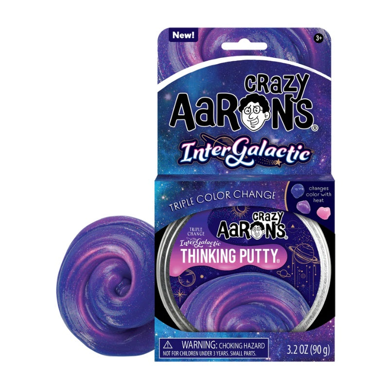 Crazy Aaron's Thinking Putty - InterGalactic - Triple Colour Change