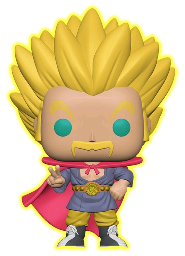 Dragon Ball Super - Super Saiyan Hercule Glow US Exclusive Pop! Vinyl [RS]