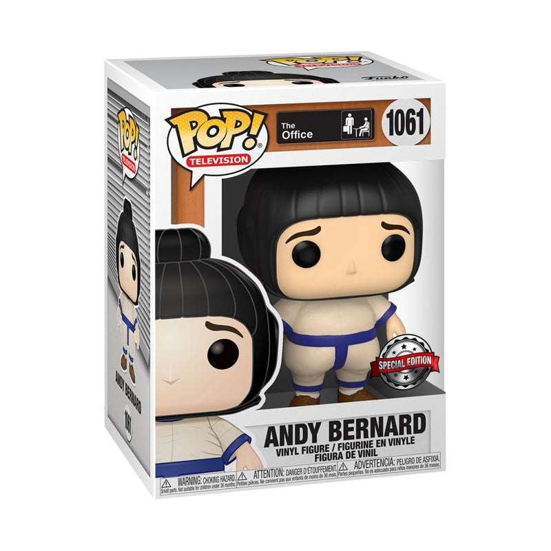 The Office - Andy in Sumo Suit US Exclusive Pop! Vinyl [RS]