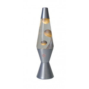 Lava Lamp Clear/Metallic Silver
