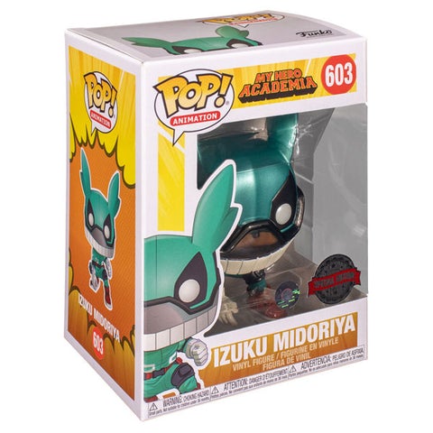 My Hero Academia - Deku with Helmet Metallic US Exclusive Pop! Vinyl [RS]