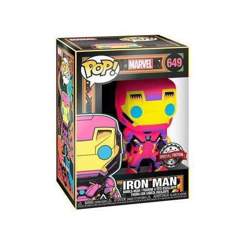Iron Man - Iron Man Black Light US Exclusive Pop! Vinyl [RS]