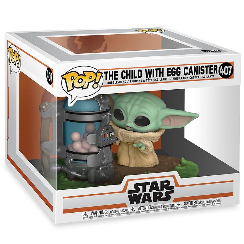 Star Wars: The Mandalorian - Child with Egg Canister Pop! Deluxe