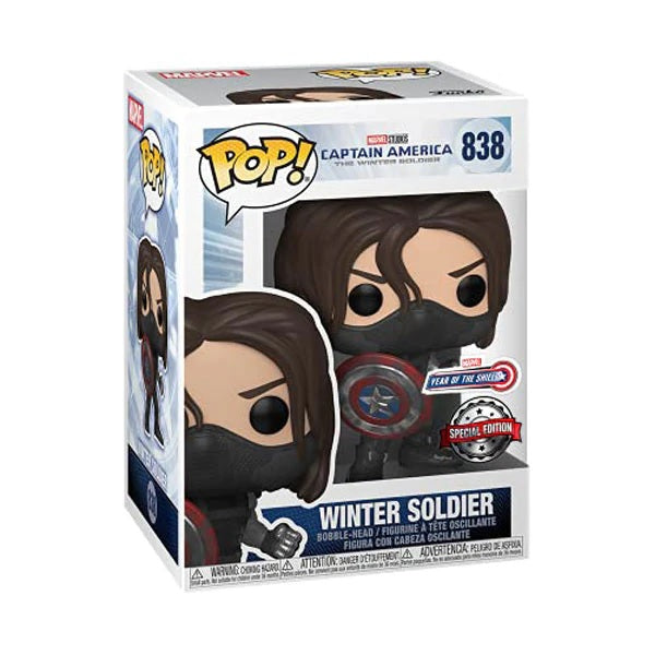 Captain America - Winter Soldier Year of the Shield US Exclusive Pop! Vinyl [RS]