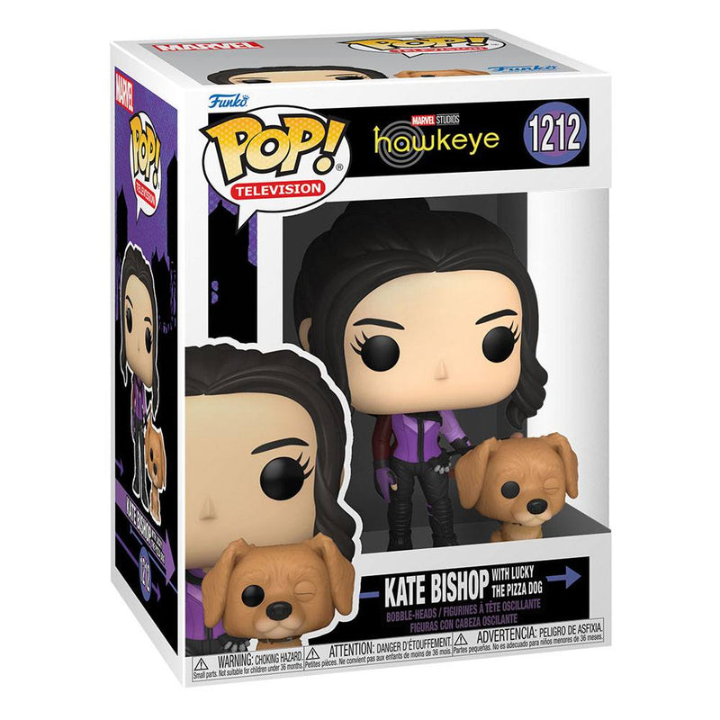 Hawkeye - Kate Bishop & Lucky the Pizza Dog Pop! Vinyl | Minitopia