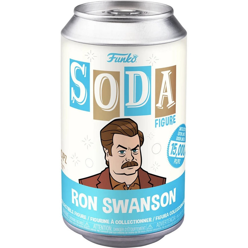 Parks and Recreation - Ron Swanson (with chase) Vinyl Soda