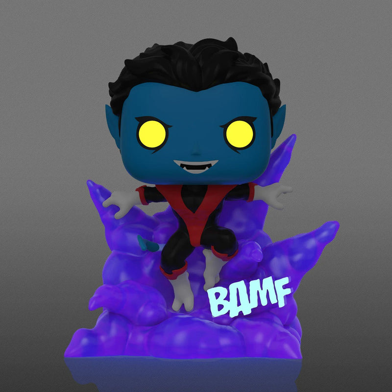 Marvel Comics - Nightcrawler Teleporting Glow Pop! Deluxe [RS]