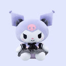 Sanrio - Kuromi 38cm Plush (Black & White Tartan)