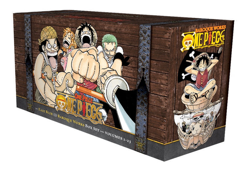Manga - One Piece Box Set 1: East Blue and Baroque Works