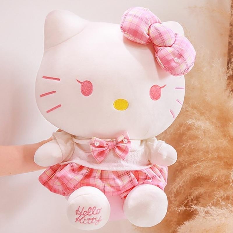Hello Kitty - Tartan Skirt Plushy 12”