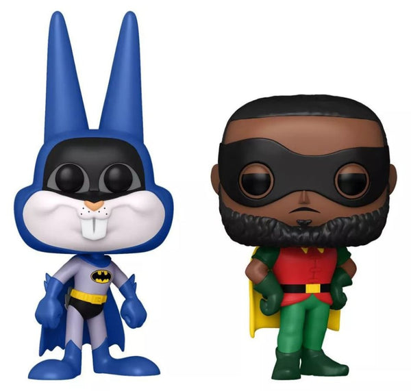 Space Jam 2: A New Legacy - Bugs Bunny as Batman & LeBron James as Robin US Exc Pop! 2-Pack [RS]