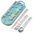 Sumikko Gurashi Slide Cutlery Trio Set | Polka Dots
