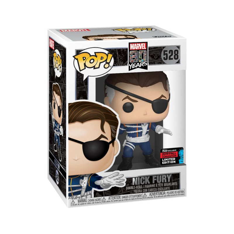 Marvel - Nick Fury 1st Appearance 80th Anniversary NYCC 2019 US Exclusive Pop! Vinyl [RS]