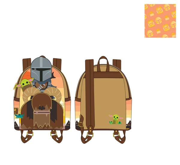 Star Wars: The Mandalorian - Bantha Ride Mini Backpack