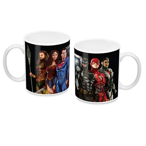 Justice League Movie Character Coffee Mug